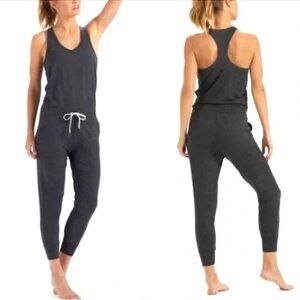 Vuori Performance Jogger Jumpsuit Black Heather Size S
